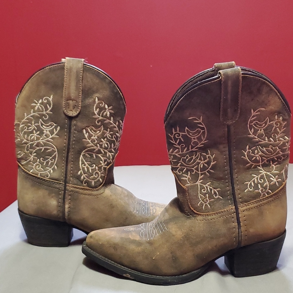 Dan Post Girls size 2 boots